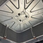 熱交換部の内部-施工後