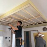 屋内施工：リビングさがり天井_04