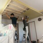 屋内施工：リビングさがり天井_03